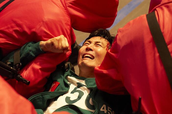 Lee Jung-jae as Seong Gi-hun in <em>Squid Game</em> Season 3.