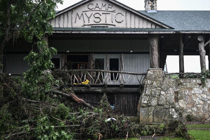 A view of Camp Mystic in Hunt, Texas.