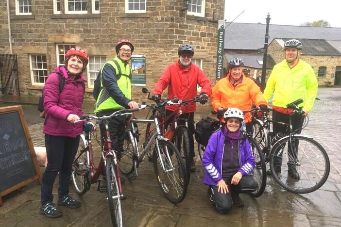 Frank Frost found camaraderie and better health in a cycling group in the U.K. that his doctor recommended he try.<br>