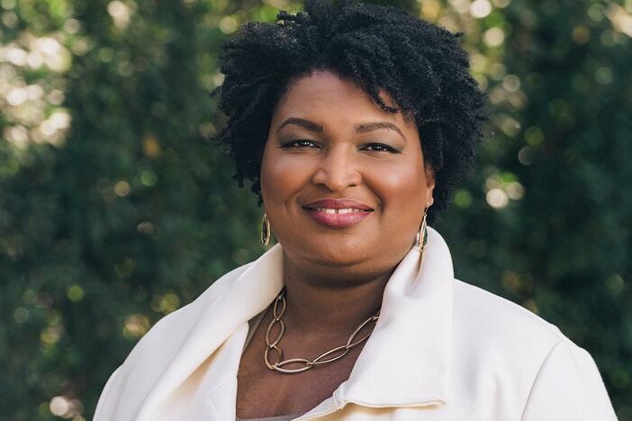 Stacey Abrams says her focus is on ensuring free and fair elections in 2026.