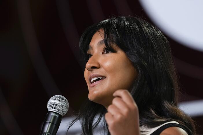 Deja Foxx participates in the Global Citizen NOW conference in New York on April 28, 2023. Foxx fell short this week in her bid to win the Democratic primary for a special election race for Arizona's 7th Congressional District.
