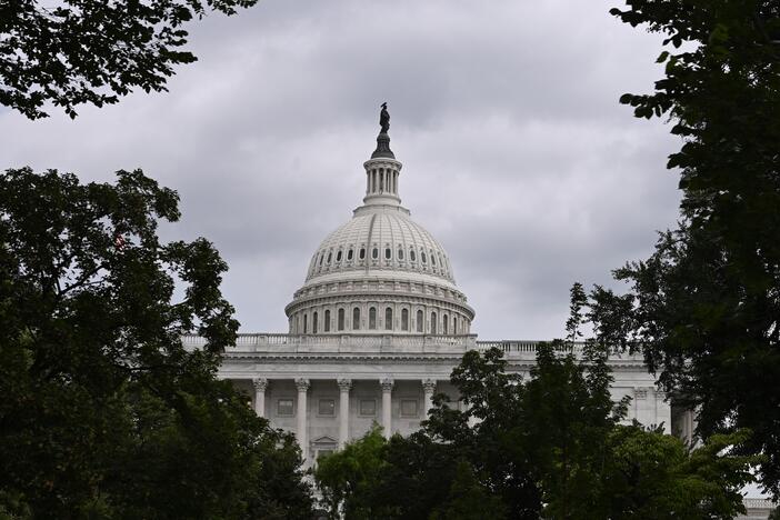 The US Capitol is seen in Washington, DC, on July 16.