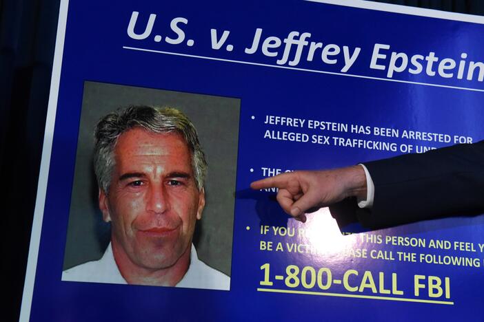 Geoffrey Berman, then the U.S. attorney for the Southern District of New York, announces charges against Jeffrey Epstein on July 8, 2019, in New York City. A federal judge in Florida has denied a request to unseal grand jury transcripts from a separate Epstein case in Florida.
