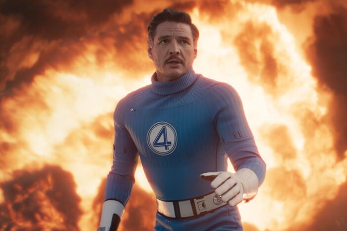 Pedro Pascal as Reed Richards, aka Mister Fantastic.