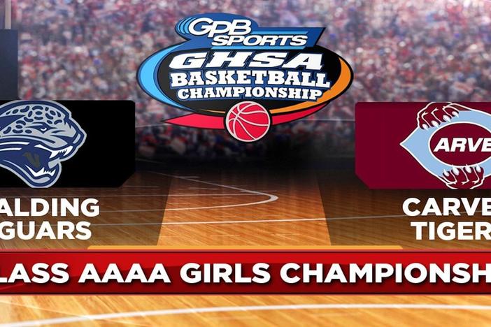 Class 4A Girls: Carver-Columbus Tigers vs. Spalding Jaguars: asset-mezzanine-16x9