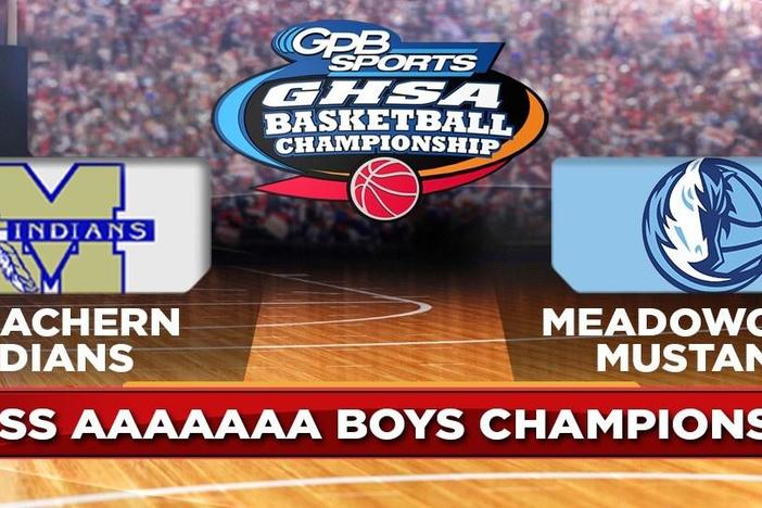 Class 7A Boys: McEachern Indians vs. Meadowcreek Mustangs: asset-mezzanine-16x9