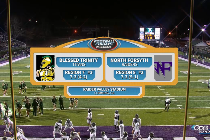 GHSA Playoffs - Round One: Blessed Trinity at North Forsyth: asset-mezzanine-16x9