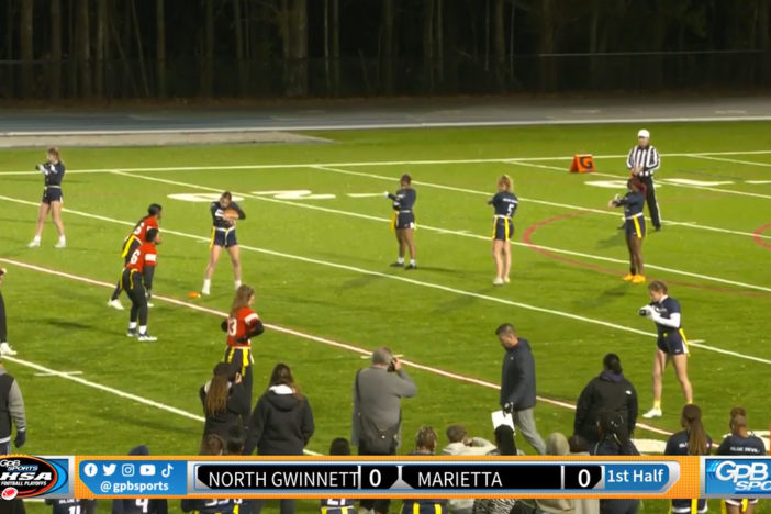 Girls Flag Football - Round 3: North Gwinnett vs. Marietta: asset-mezzanine-16x9