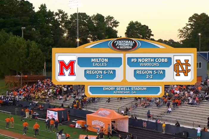 Milton Eagles vs. North Cobb Warriors: asset-mezzanine-16x9