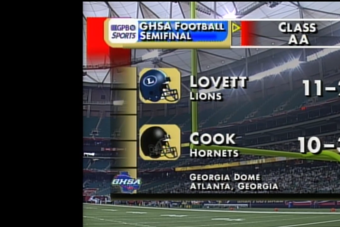 GHSA 2A Semifinal: Lovett vs Cook Georgia Public Broadcasting