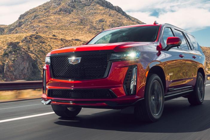 2023 Cadillac Escalade V & 2022 Audi RS3: asset-mezzanine-16x9