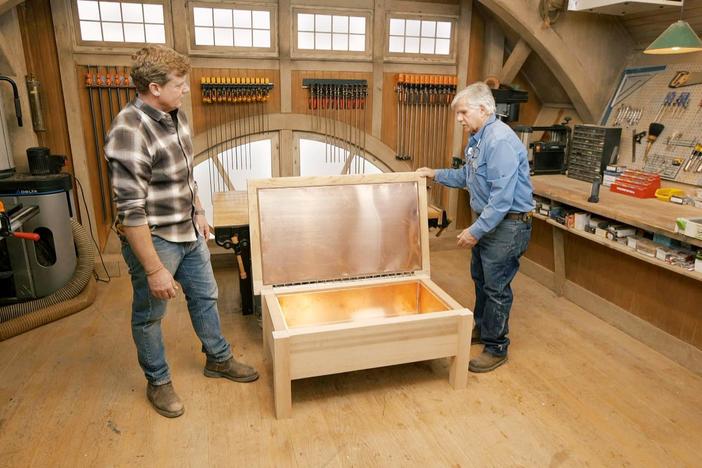 E18 | Move Baseboard, Cooler Bench | Ask This Old House: asset-mezzanine-16x9