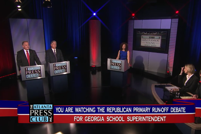 GA School Superintendent Runoff Republican Debate 2014: asset-mezzanine-16x9