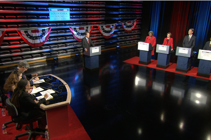 U.S. Senate Democratic Debate 2014: asset-mezzanine-16x9