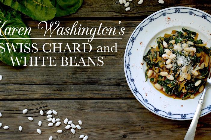 Karen Washington’s Swiss Chard and White Beans: asset-mezzanine-16x9
