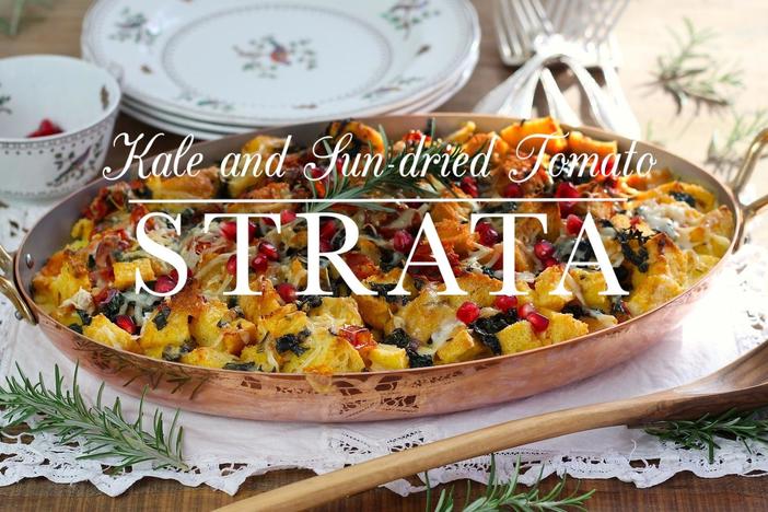Kale and Sun-dried Tomato Strata: asset-mezzanine-16x9