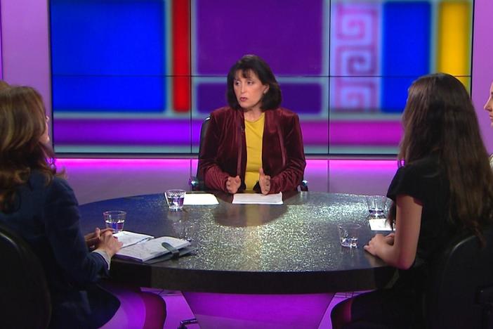 First Democratic Debate & Women vs. Cable News: asset-mezzanine-16x9