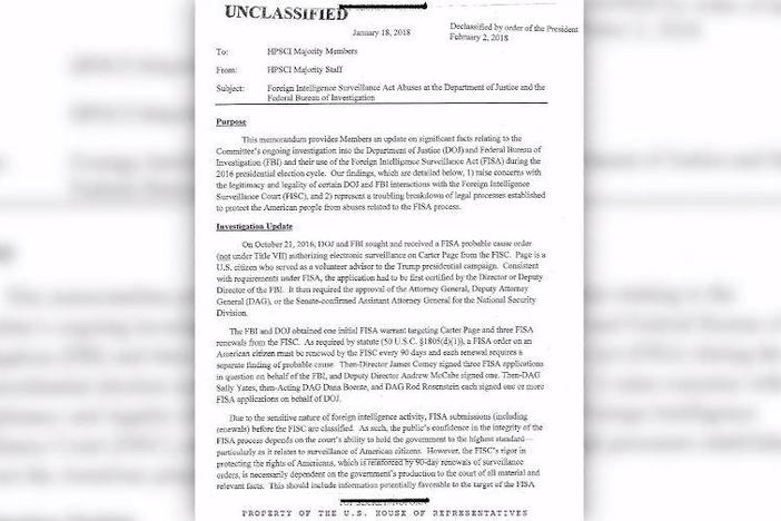 What did the Nunes memo reveal?: asset-mezzanine-16x9