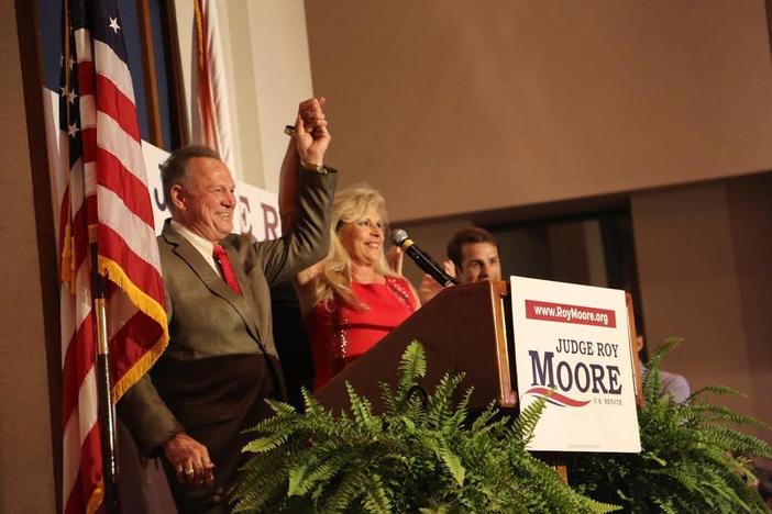 Roy Moore allegations shake Washington, Trump visits Asia: asset-mezzanine-16x9
