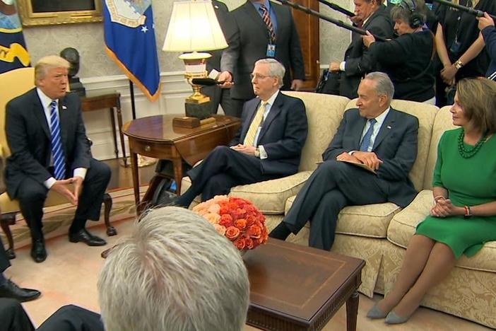 President Donald Trump strikes a deal with Democrats: asset-mezzanine-16x9