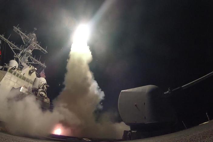 Do strikes in Syria mark change in Trump foreign policy?: asset-mezzanine-16x9