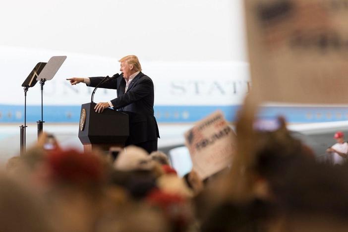 Defiant Trump defends unsubstantiated claims of wiretapping: asset-mezzanine-16x9