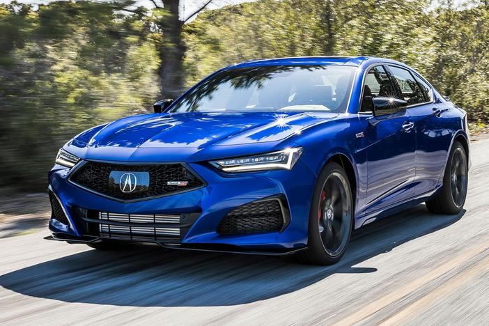 2021 Acura TLX Type S & 2021 Mercedes-Benz GLS 450: asset-mezzanine-16x9