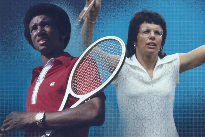 Billie Jean King and Arthur Ashe: asset-mezzanine-16x9