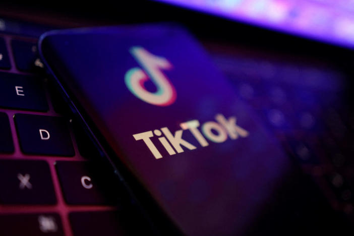 FILE PHOTO: TikTok app logo is seen in this illustration taken, August 22, 2022. REUTERS/Dado Ruvic/Illustration/File Photo