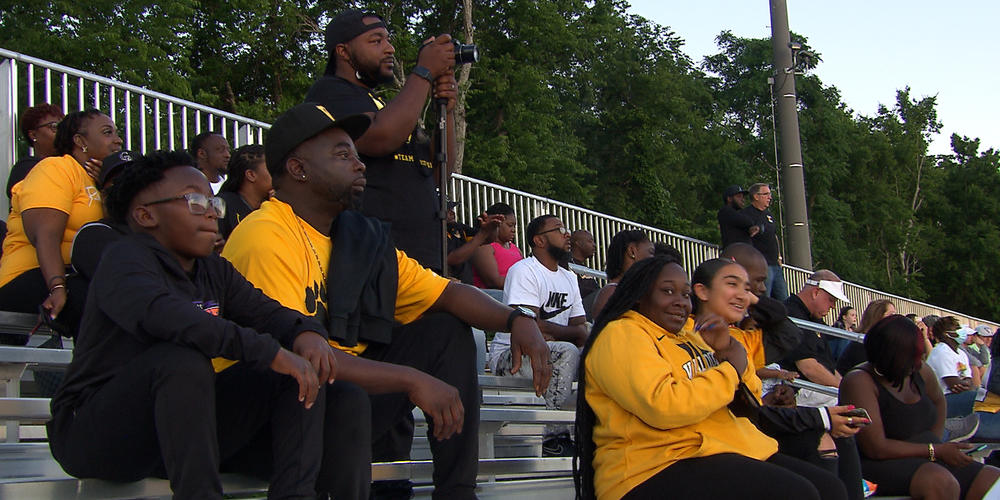 Valdosta fans in the stands