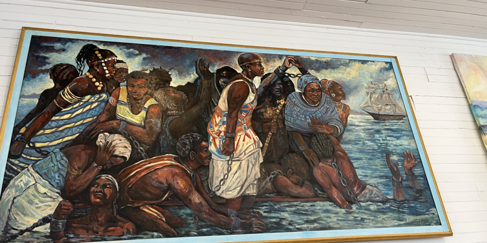 Igbo Landing Painting