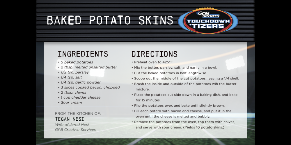 Baked Potato Skins