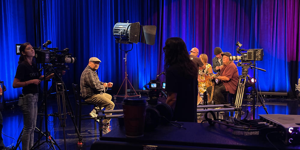Behind the scenes of Kevn Kinney on Peach Jam