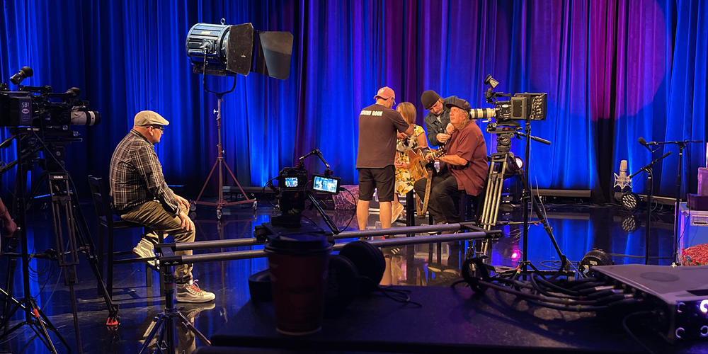 Behind the scenes of Kevn Kinney on Peach Jam