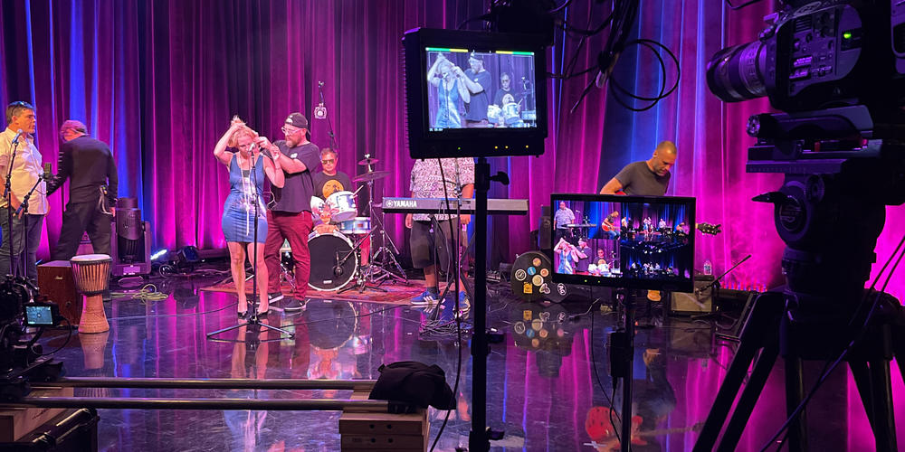 Behind the scenes of Soap on Peach Jam