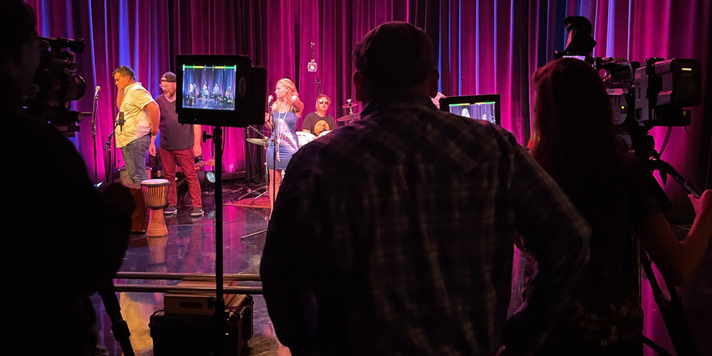 Behind the scenes of Soap on Peach Jam