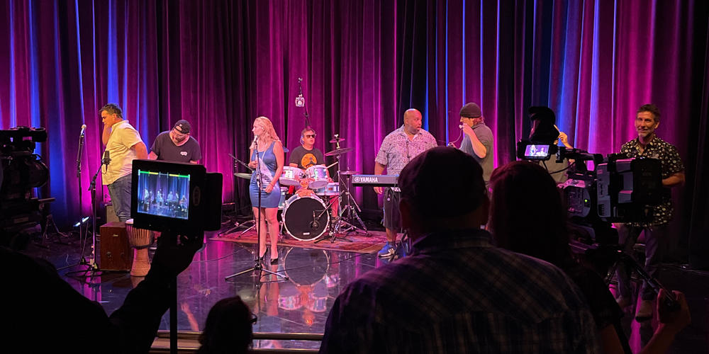 Behind the scenes of Soap on Peach Jam