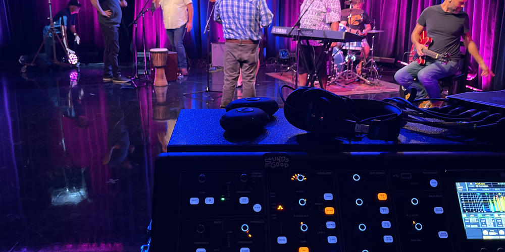 Behind the scenes of Soap on Peach Jam