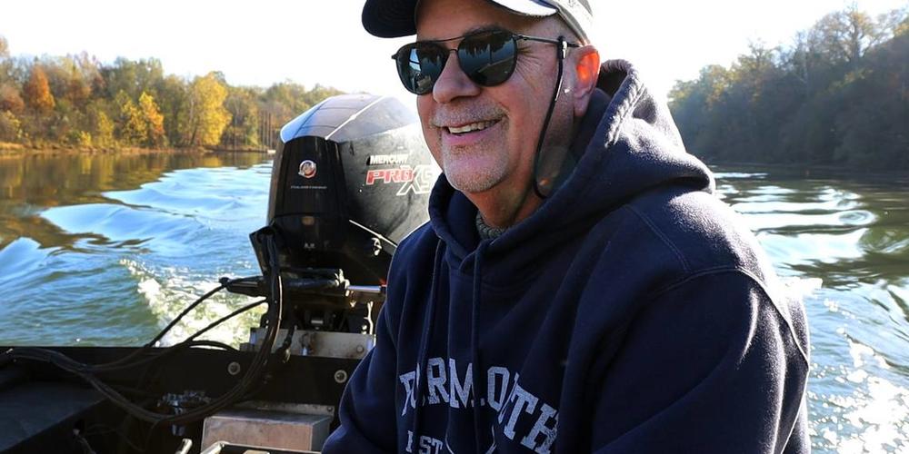 On Nov. 29, 2023, Dr. Steve Sammons, fishery biologist of Auburn University, is eager to find out if native fish such as Shoal Bass or Suckers are in the Columbus, Ga. stretch of the Chattahoochee River. 