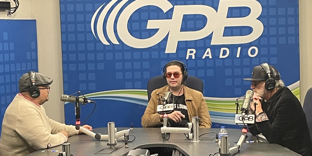 Behind the scenes of a Peach Jam Podcast bonus episode with Eddie 9V
