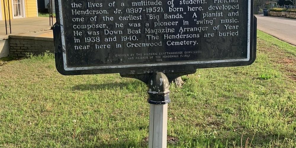 Henderson Home Historical Marker