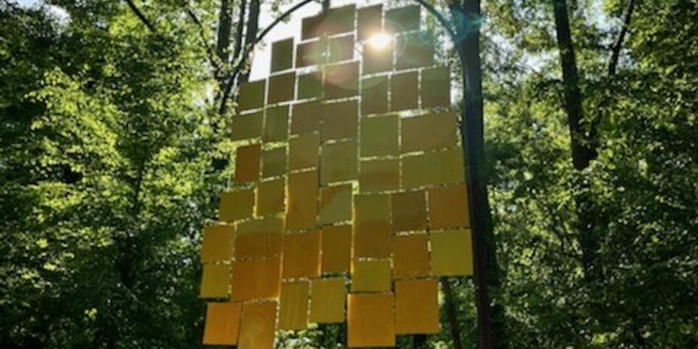  “Aesthetics of the Yellow Bloom,” 2024, by Kainebi Osahenye. Photo by Lauren Tate Baeza, Courtesy of Atlanta BeltLine