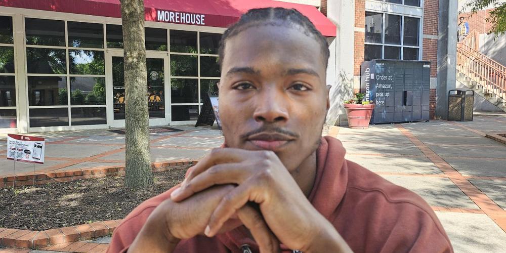 Miles Ross is a Navy veteran and part of Morehouse College's class of 2024