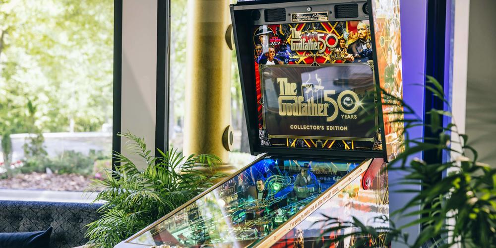 The Game Room at the All-Movie Hotel.