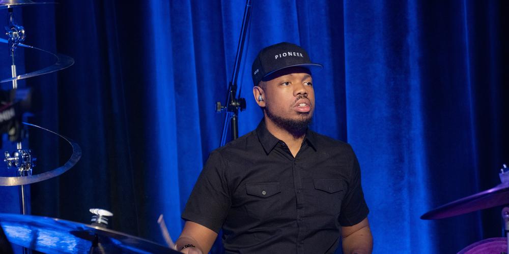 Chantae Cann's drummer on Peach Jam