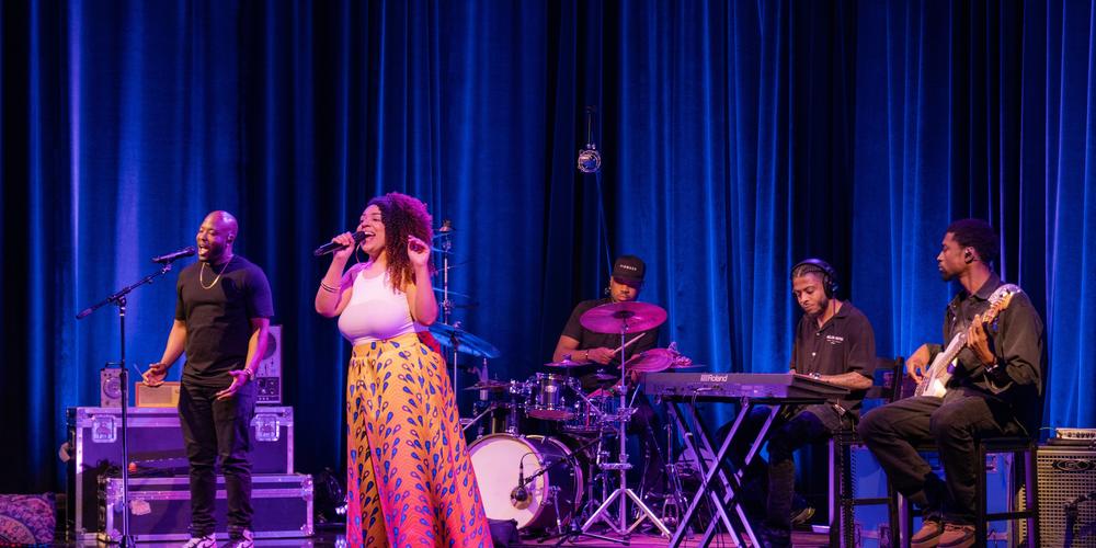 Chantae Cann performs on Peach Jam