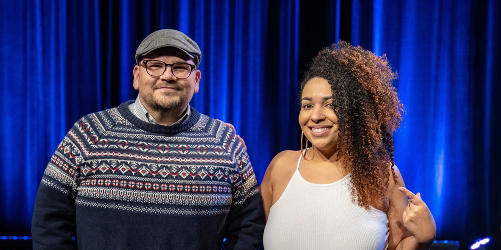 Chantae Cann and Jeremy Powell on Peach Jam