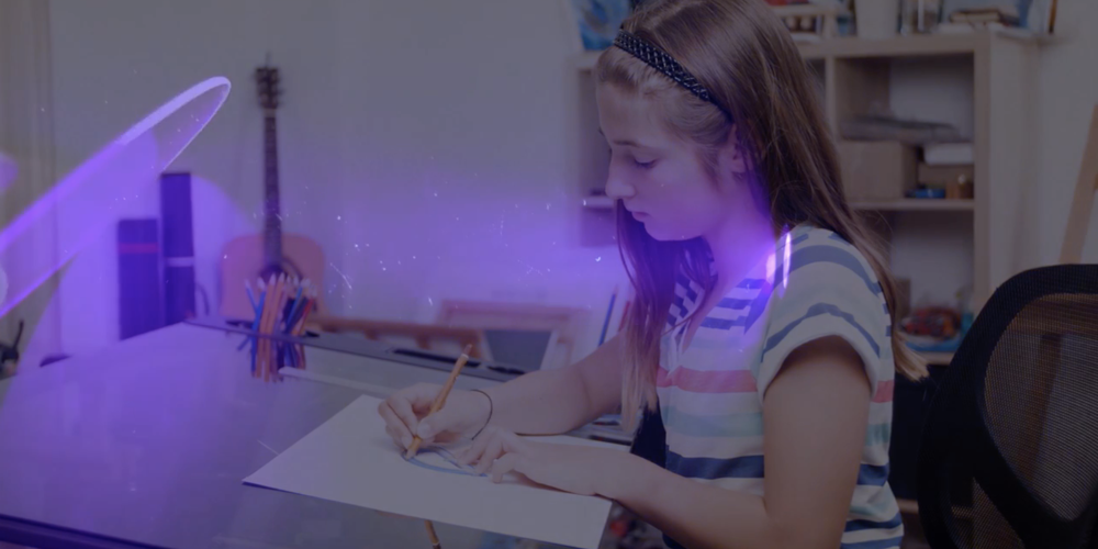 Georgia student performs a STEM activity while using literacy in science.