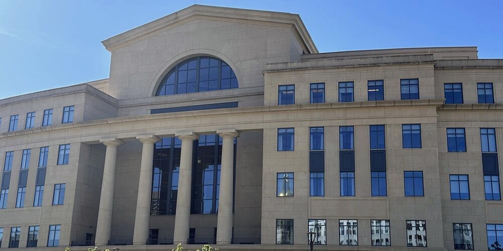 The Nathan Deal Judicial Center, home of Georgia's Supreme Court and Court of Appeals, is seen on May, 1, 2024, in Atlanta. 