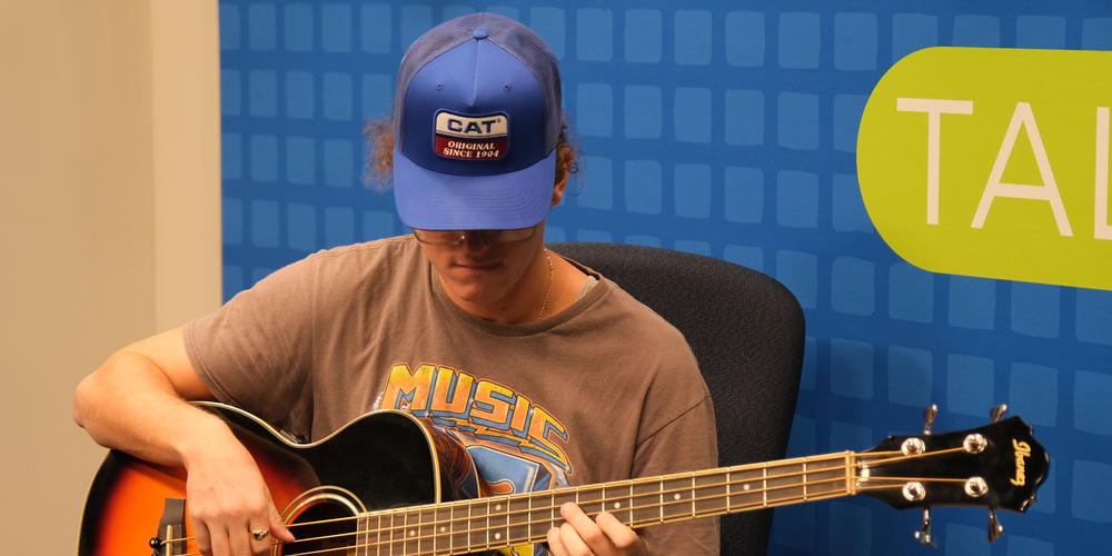The Georgia Thunderbolts in the GPB Radio studio